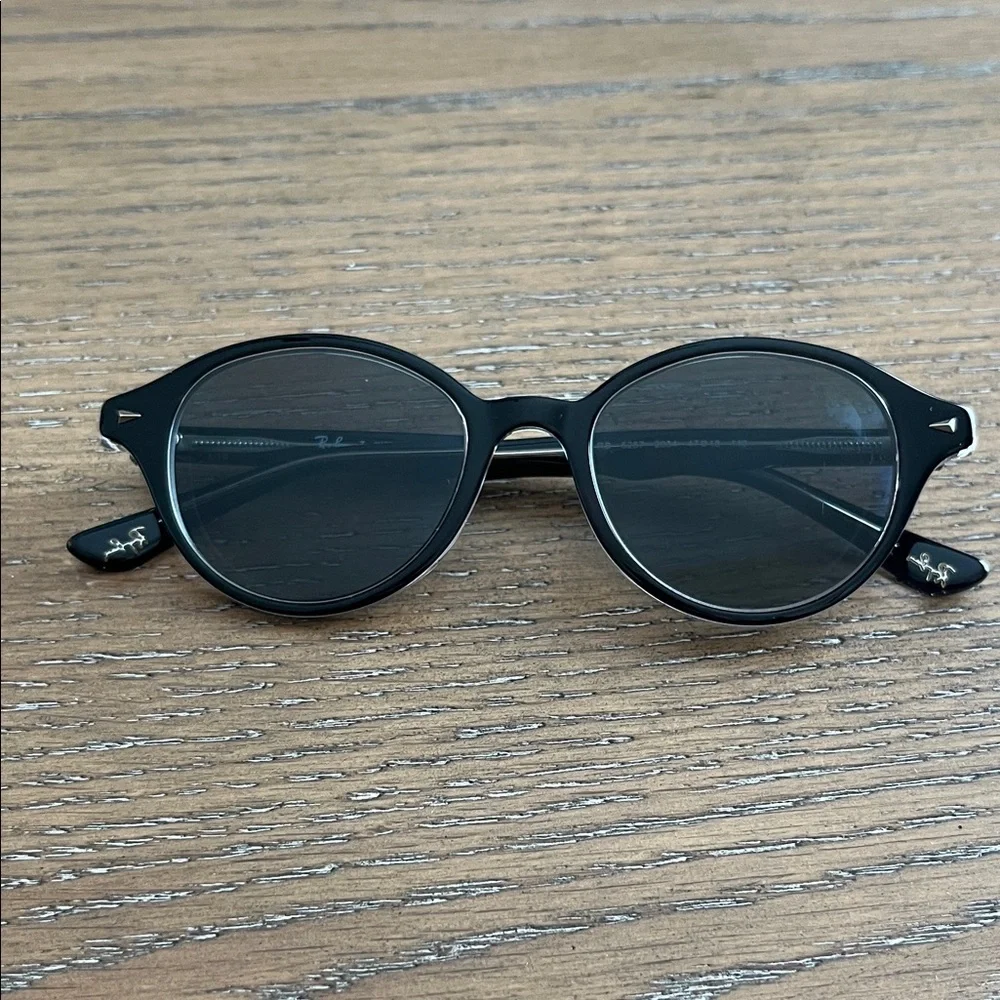 Ray-Ban‎ Classic Black Round Prescription Eyeglasses with Case